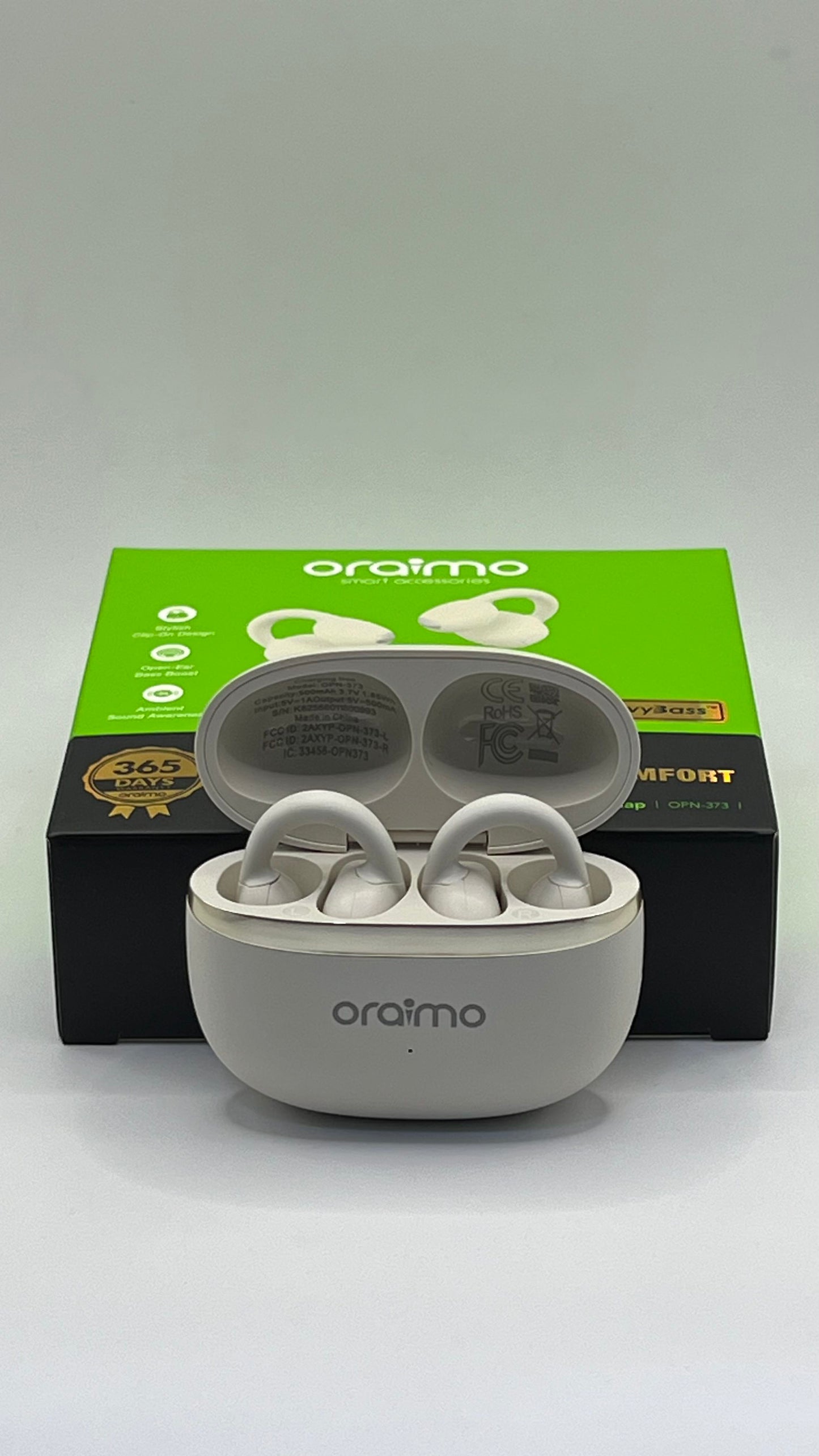Écouteurs Sans Fil Oraimo  opensnap– Confort, Puissance et Liberté