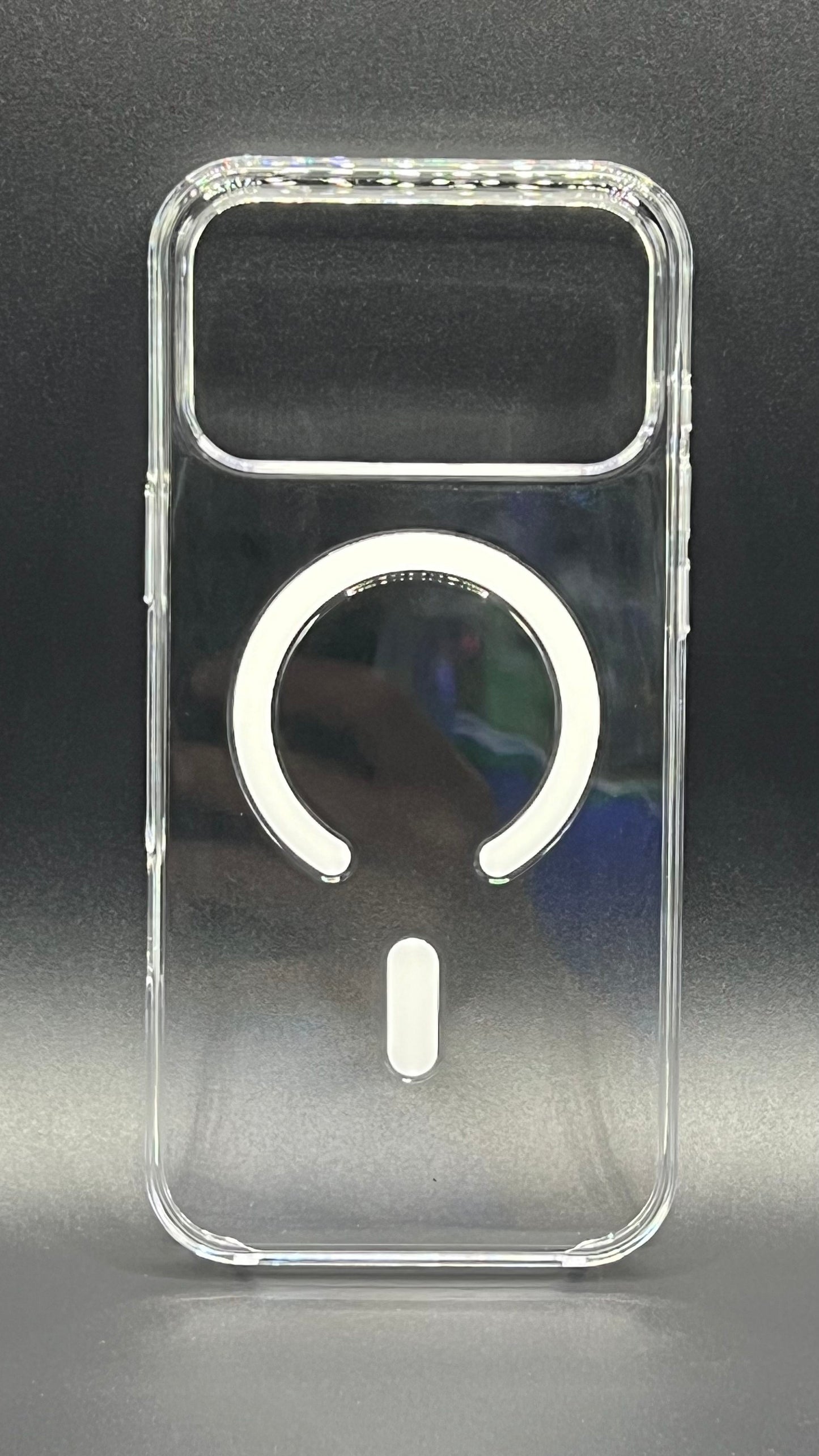 بوشيط شفاف فاخر مقاوم للاصفرار (IPHONE 17 PRO MAX)