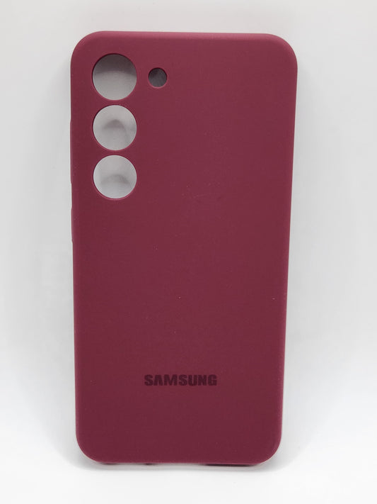 (بوشيط) سيليكون أصلي لهواتف سامسونج – حماية أنيقة ولمسة فاخرة SAMSUNG S23