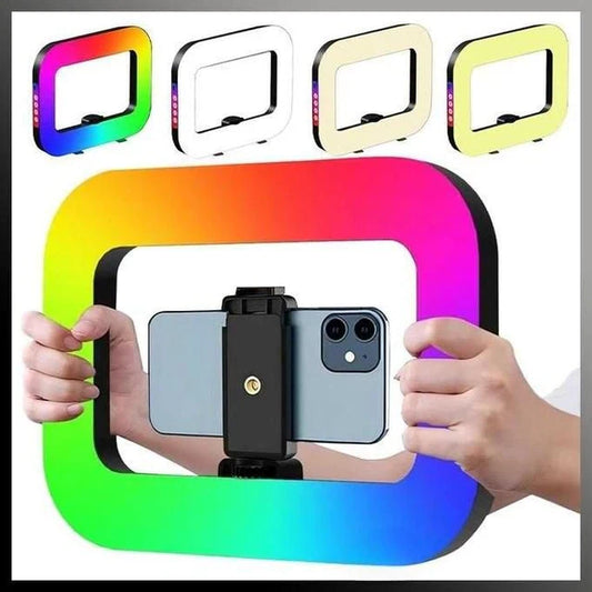 Ring Light Rectangulaire Rechargeable
