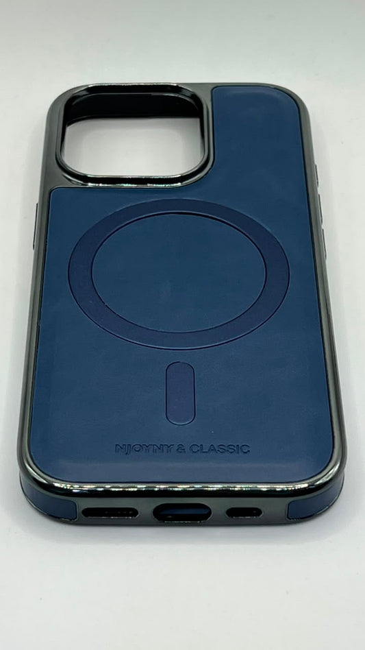 بوشيط جلد طبيعي فاخر للآيفون  تصميم أنيق وحماية متكاملة(IPHONE 16PRO)