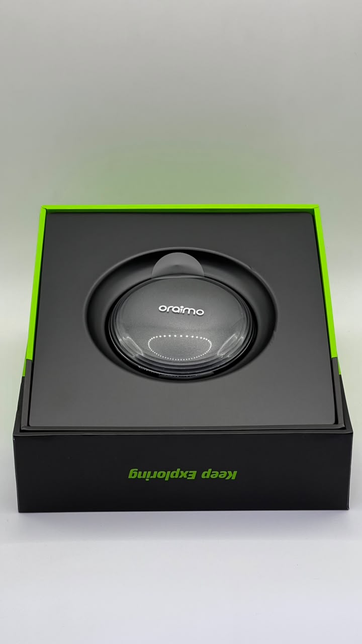 oraimo SpaceBuds 2 Écouteurs True Wireless AI Smart – Gris spatial