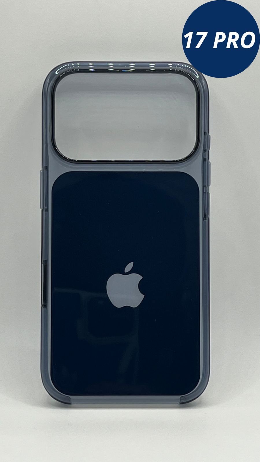 بوشيط أيفون 17برو  شفاف أصلي يدعم الشحن اللاسلكي مع ظهور الرسالة(IPHONE 17 PRO)