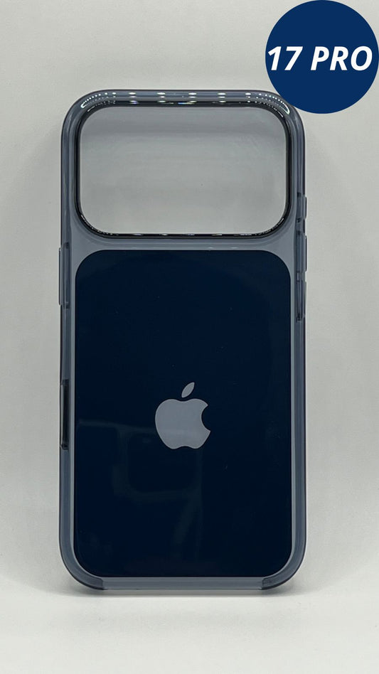 بوشيط أيفون 17برو  شفاف أصلي يدعم الشحن اللاسلكي مع ظهور الرسالة(IPHONE 17 PRO)
