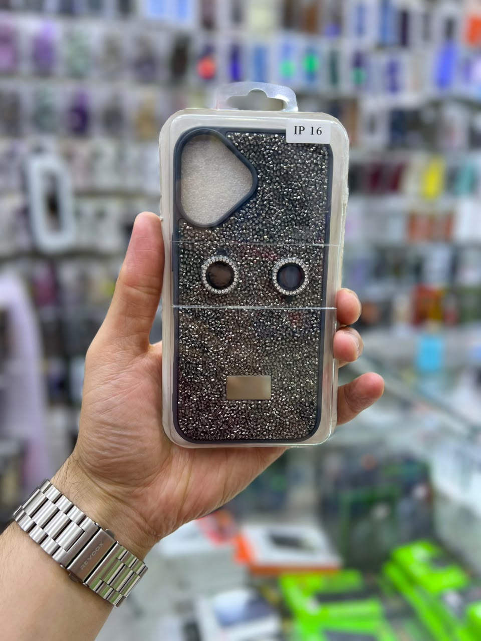 ✨ بوشيط آيفون فاخر لامع مع حماية عدسات الكاميرا تصميم أنيق ومميز ✨(IPHONE 16 NORMAL)