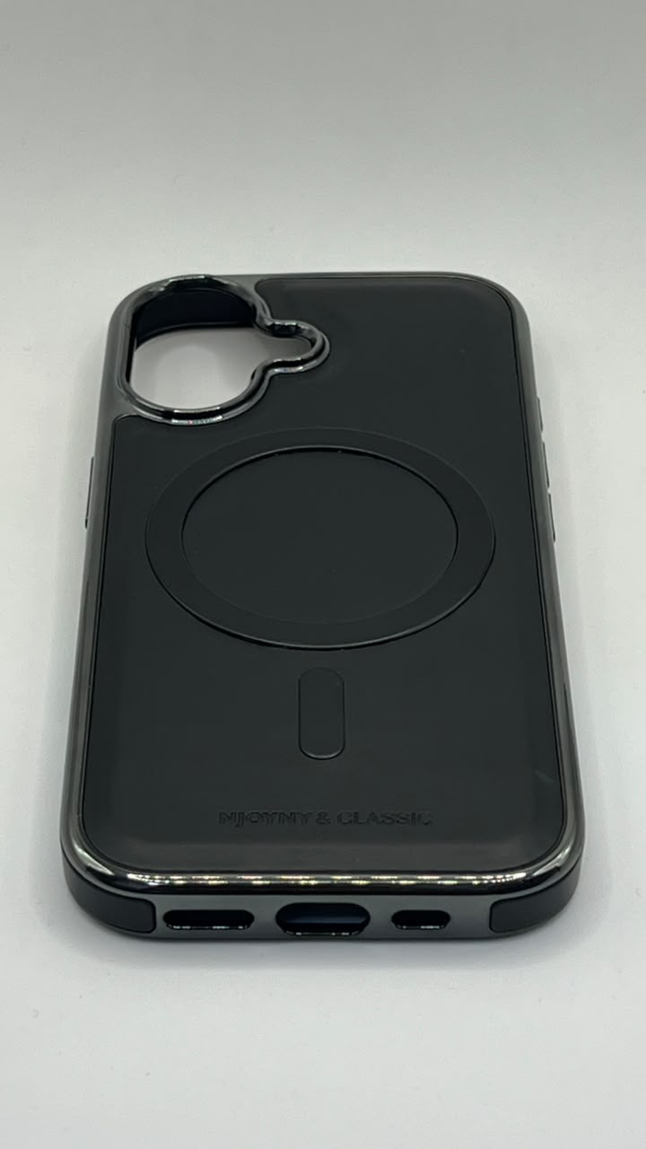 بوشيط جلد طبيعي فاخر للآيفون  تصميم أنيق وحماية متكاملة(IPHONE 17 NORMAL)
