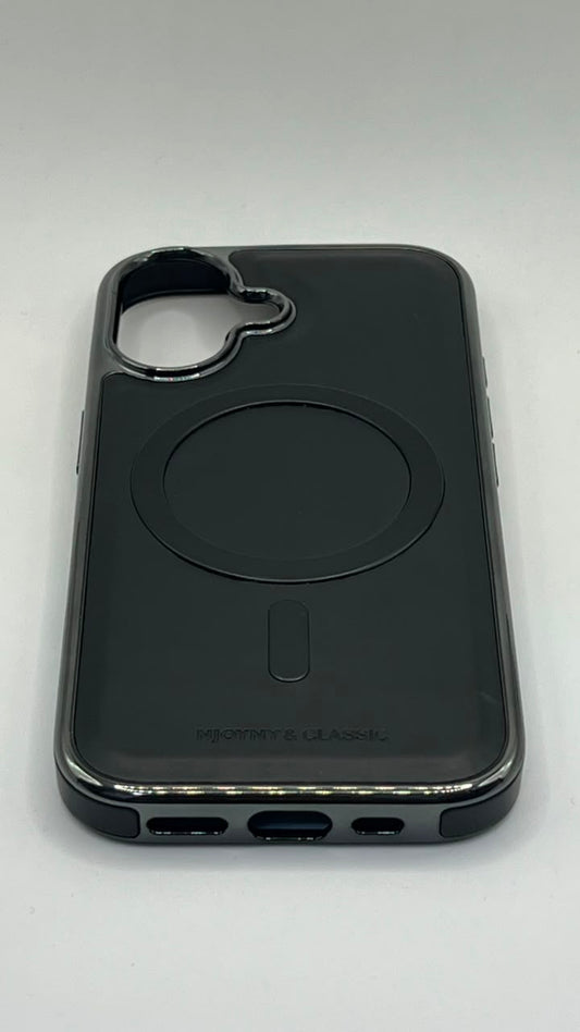 بوشيط جلد طبيعي فاخر للآيفون  تصميم أنيق وحماية متكاملة(IPHONE 17 NORMAL)