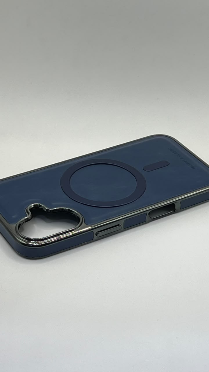 بوشيط جلد طبيعي فاخر للآيفون  تصميم أنيق وحماية متكاملة(IPHONE 16 NORMAL)