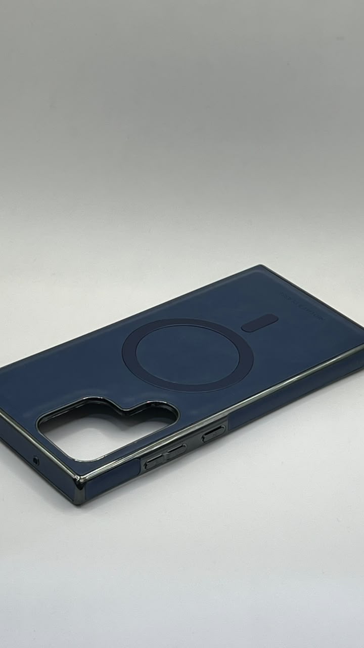 بوشيط جلد طبيعي فاخر  تصميم أنيق وحماية متكاملة(SAMSUNG S23 ULTRA)