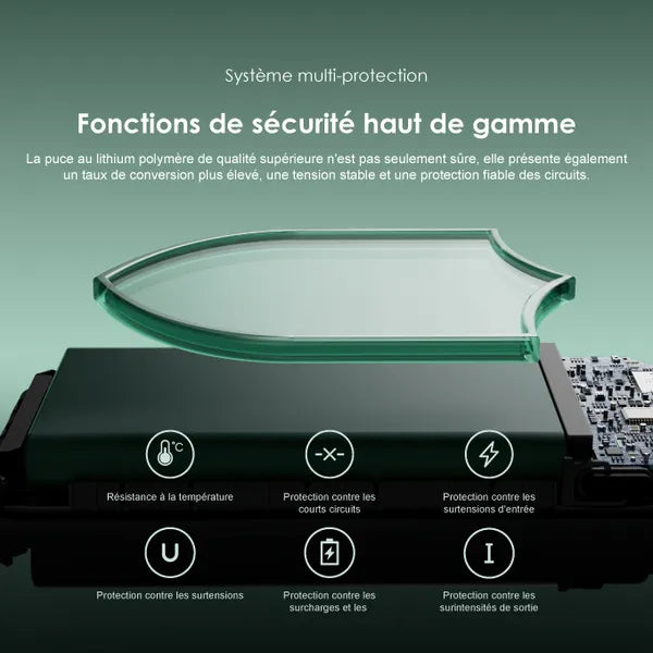 oraimo Slice Link Banque d'alimentation 10000mAh 12W