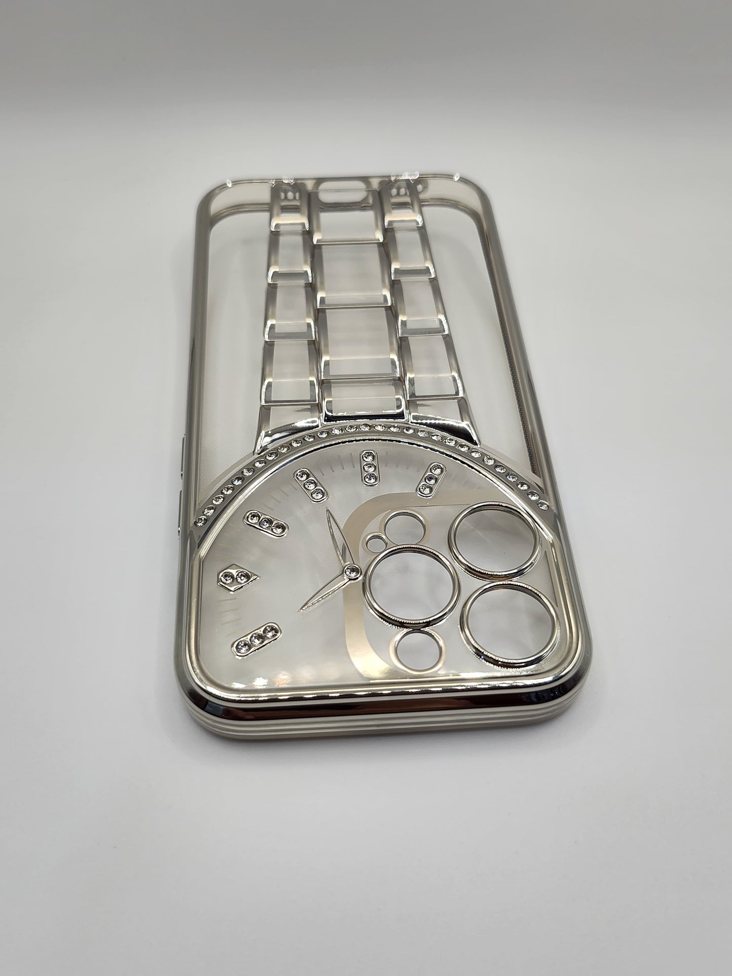 Coque Transparente Luxe “Montre Classique” iphone 13 pro