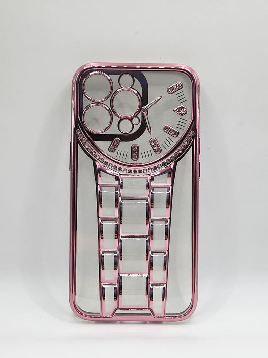 Coque Transparente Luxe “Montre Classique” iphone 13 Pro