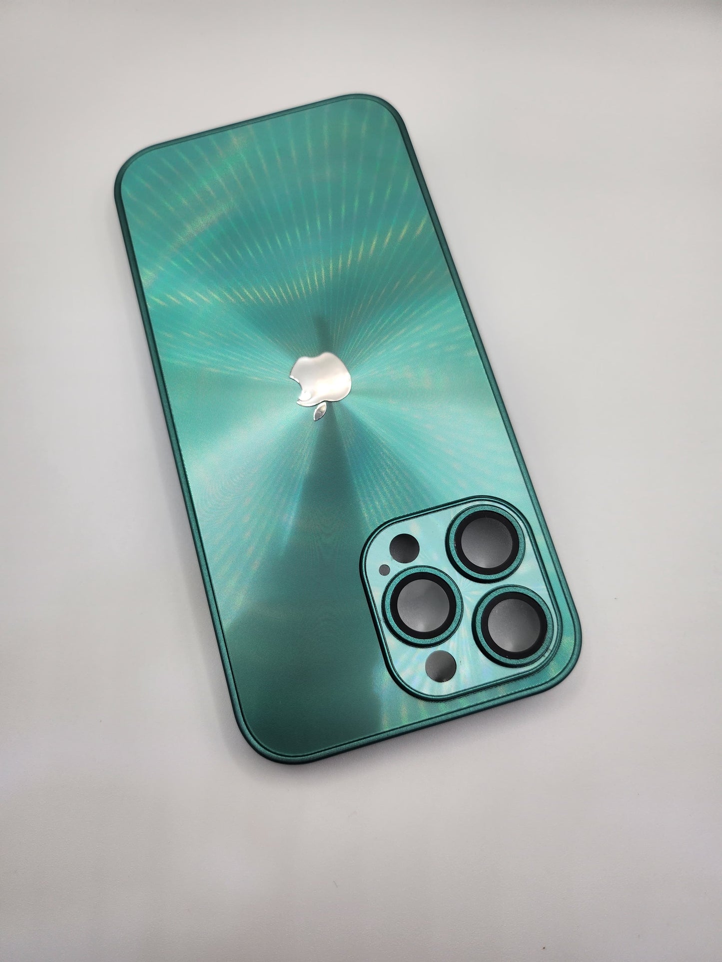 Coque Lux Vert Turquoise – Effet Miroir