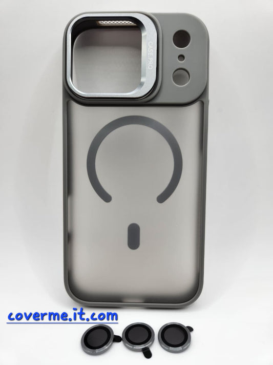 Coque Matte avec Protection Lentille et Compatibilité MagSafe Compatible iphone 17 Pro max