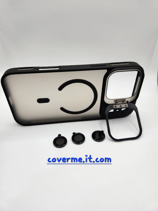 Coque Matte avec Protection Lentille et Compatibilité MagSafe Compatible iphone 17 Pro max