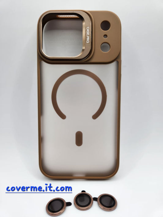 Coque Matte avec Protection Lentille et Compatibilité MagSafe Compatible iphone 17 Pro max