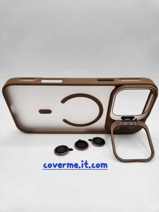 Coque Matte avec Protection Lentille et Compatibilité MagSafe Compatible iphone 17 Pro max