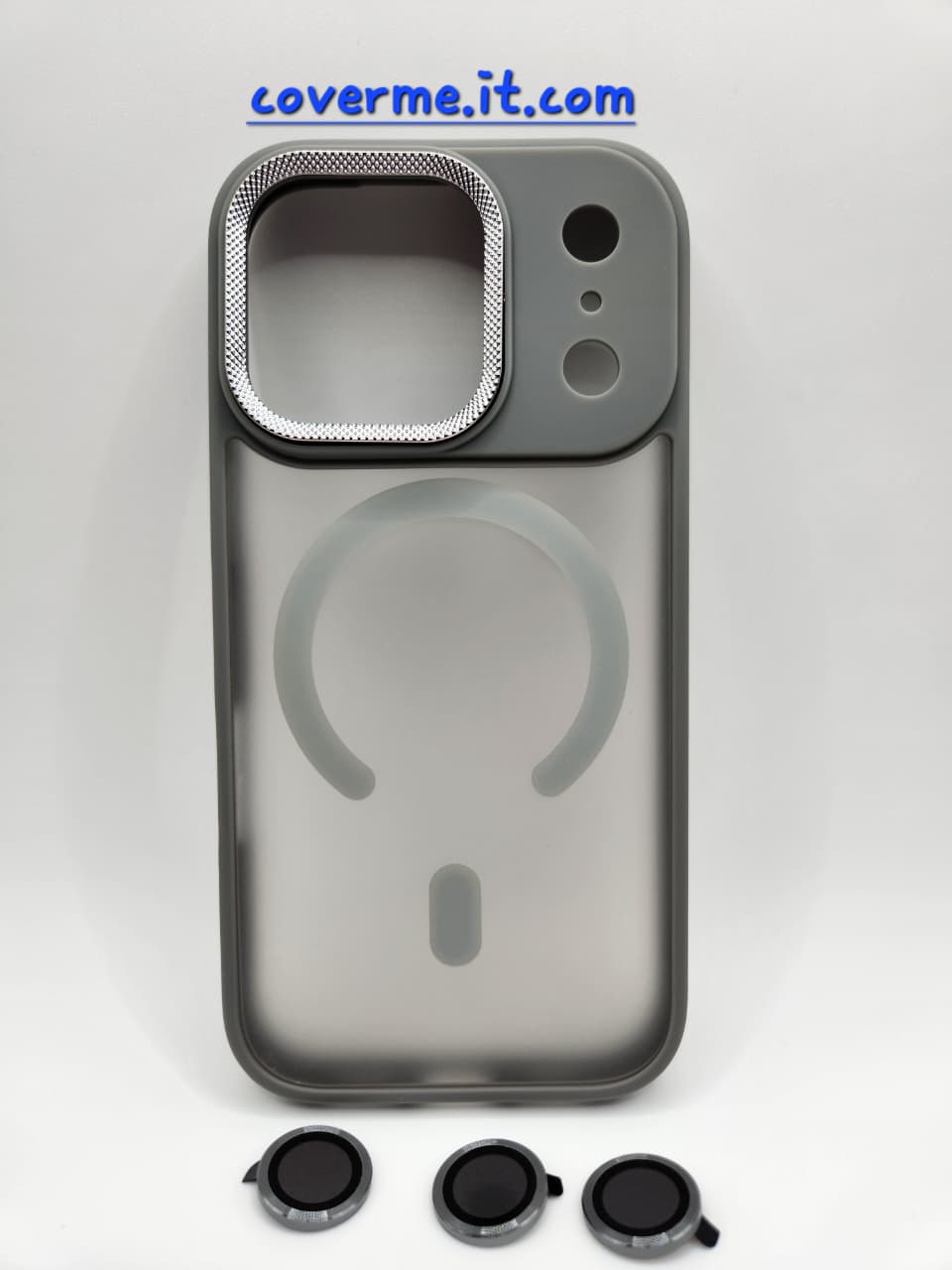 Coque Matte avec Protection Lentille et Compatibilité MagSafe Compatible iphone 17 Pro