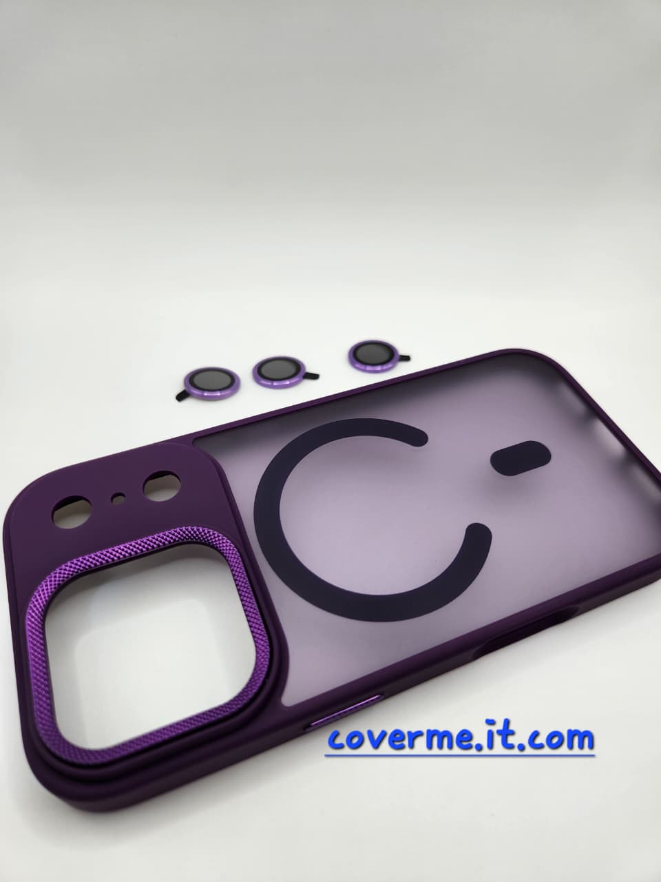 Coque Matte avec Protection Lentille et Compatibilité MagSafe Compatible iphone 17 Pro