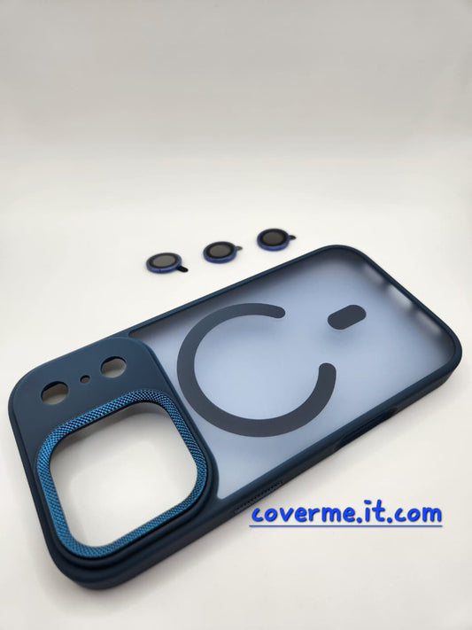 Coque Matte avec Protection Lentille et Compatibilité MagSafe Compatible iphone 17 Pro