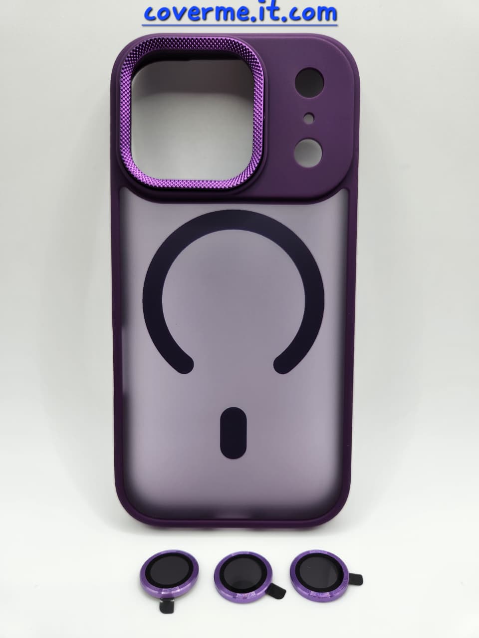 Coque Matte avec Protection Lentille et Compatibilité MagSafe Compatible iphone 17 Pro