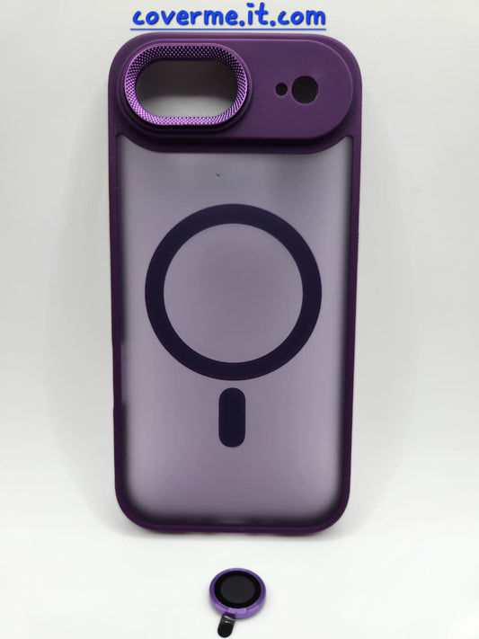 Coque Matte avec Protection Lentille et Compatibilité MagSafe Compatible iphone 17 Air