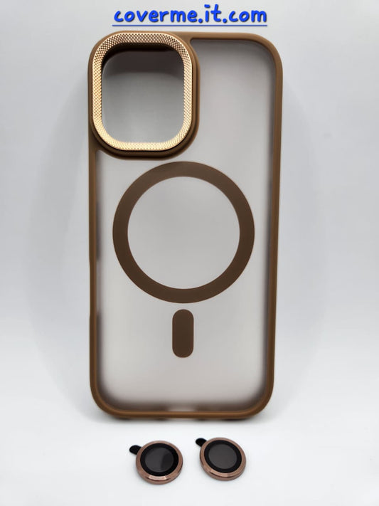 Coque Matte avec Protection Lentille et Compatibilité MagSafe Compatible iphone 17