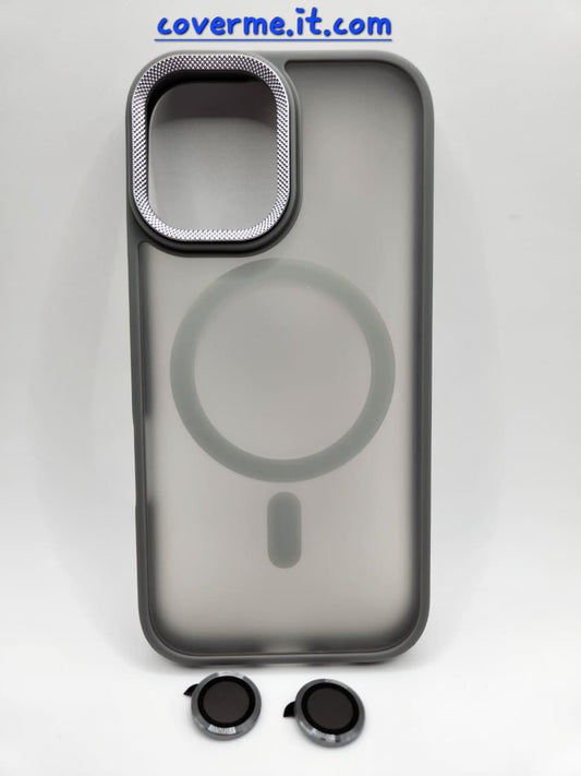 Coque Matte avec Protection Lentille et Compatibilité MagSafe Compatible iphone 17