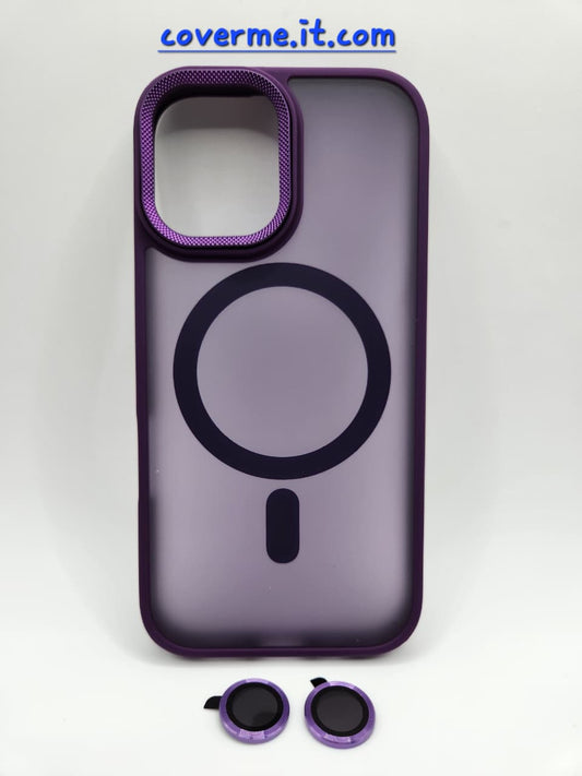 Coque Matte avec Protection Lentille et Compatibilité MagSafe Compatible iphone 17