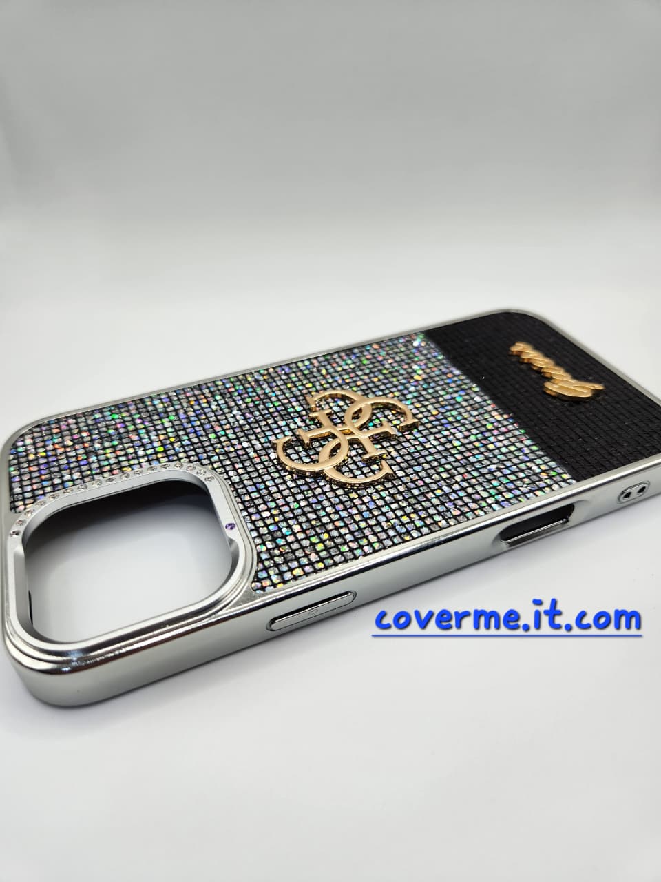 🩶Coque de luxe scintillante avec strass – Élégance et protection ultime- compatible iphone 13 pro max