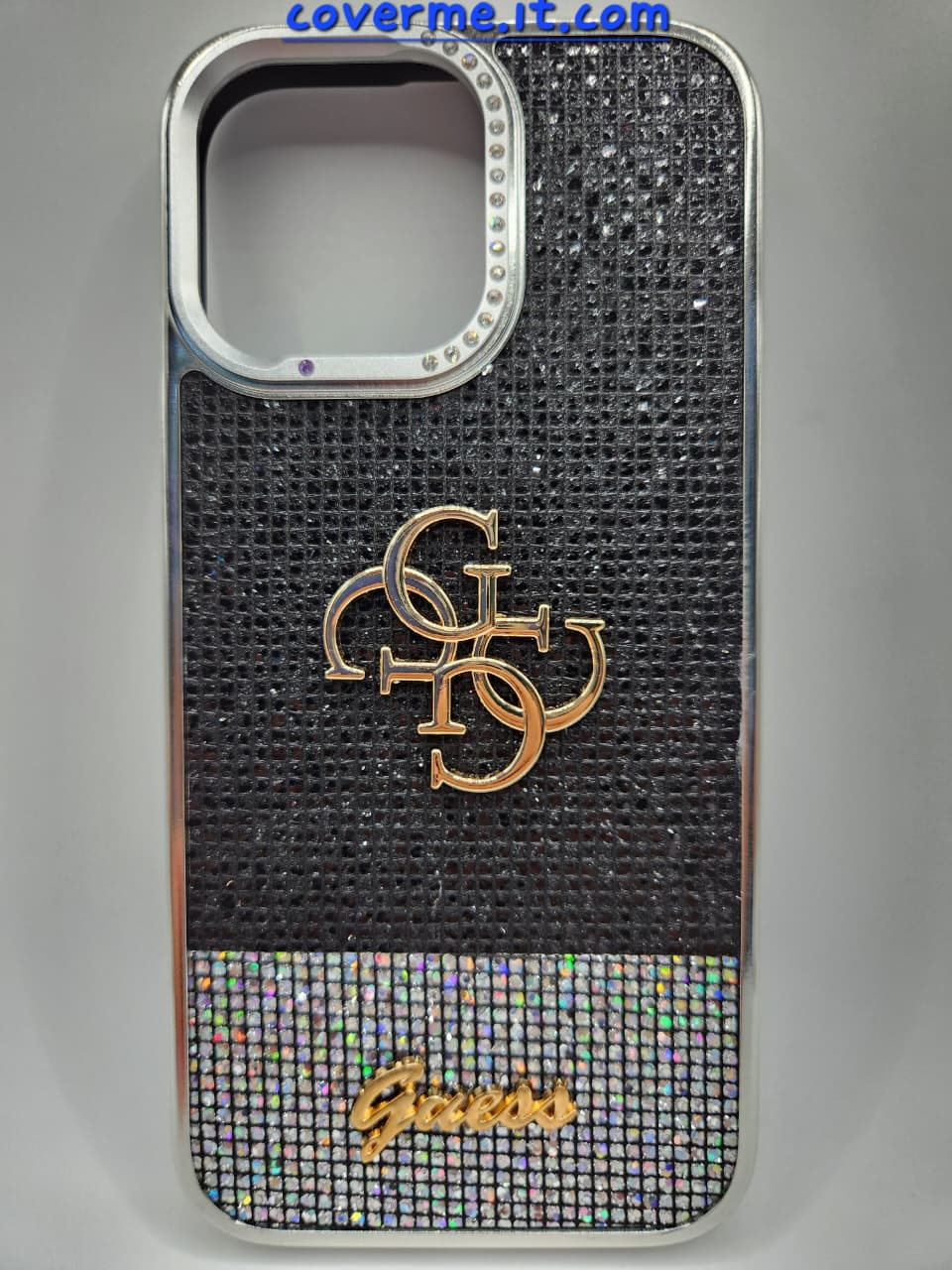 🩶Coque de luxe scintillante avec strass – Élégance et protection ultime- compatible iphone 16 pro max