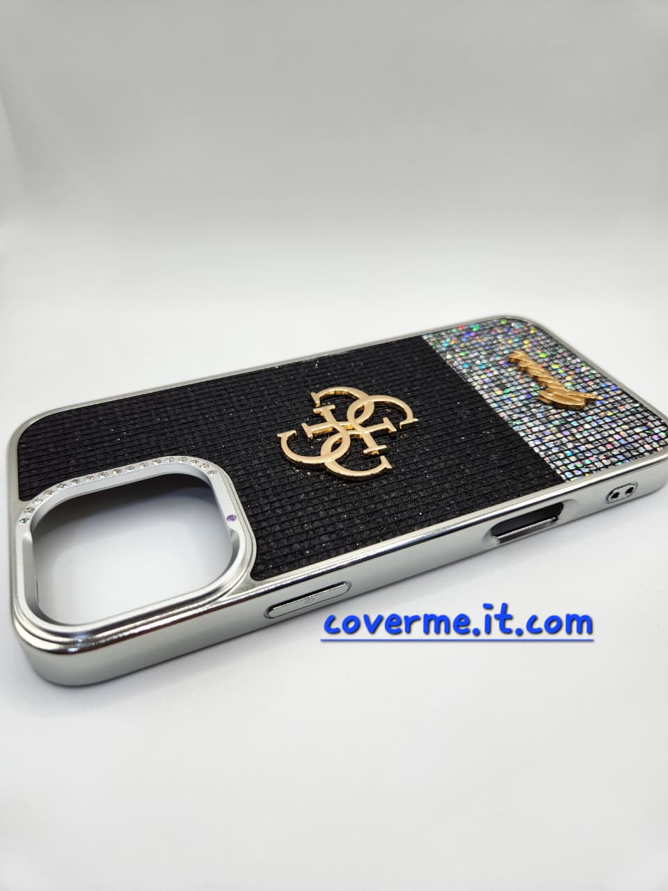 🩶Coque de luxe scintillante avec strass – Élégance et protection ultime- compatible iphone 16 pro max