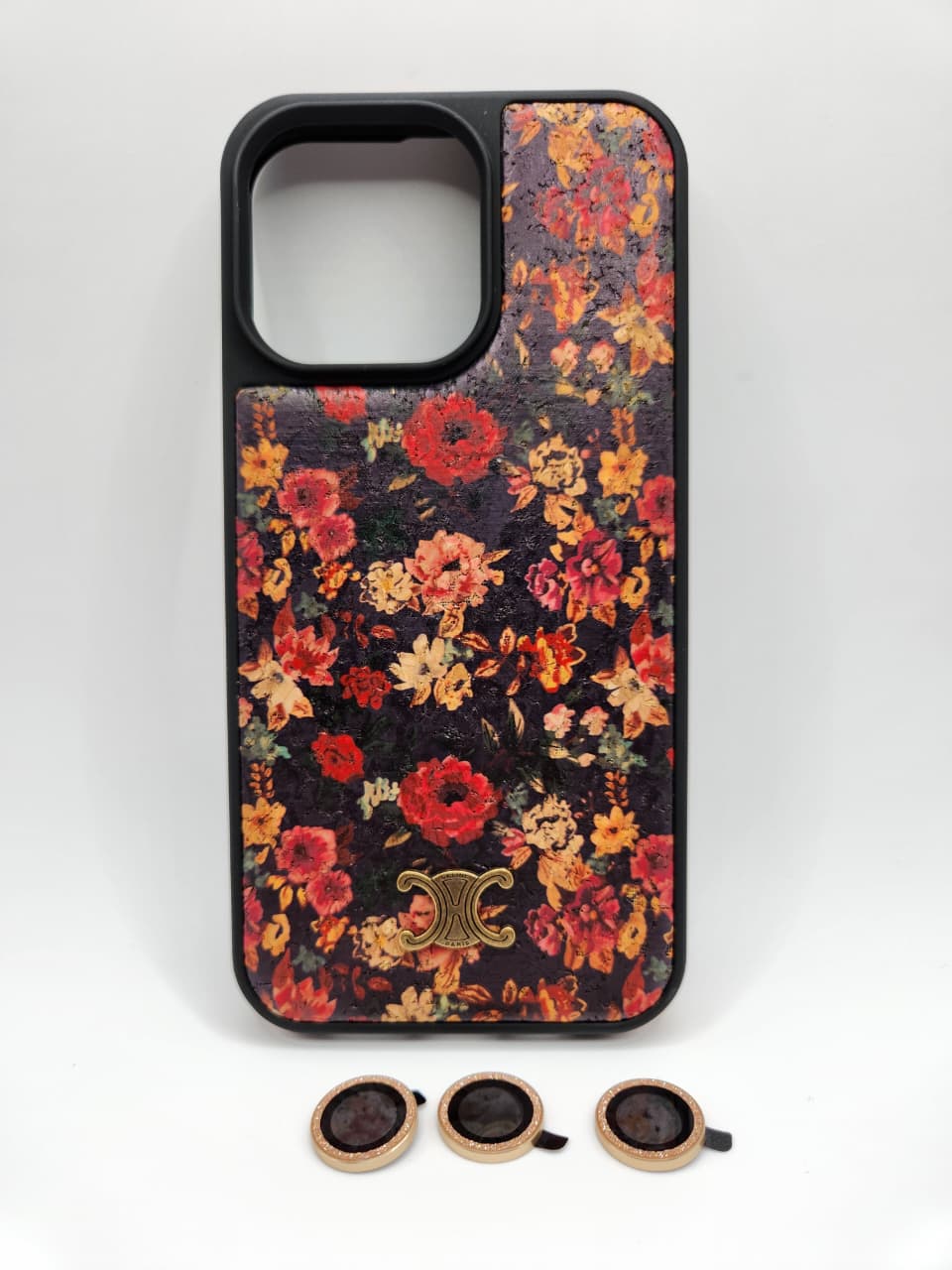 Coque Luxe Fleurie & Papillons – Compatible iPhone 15 pro max