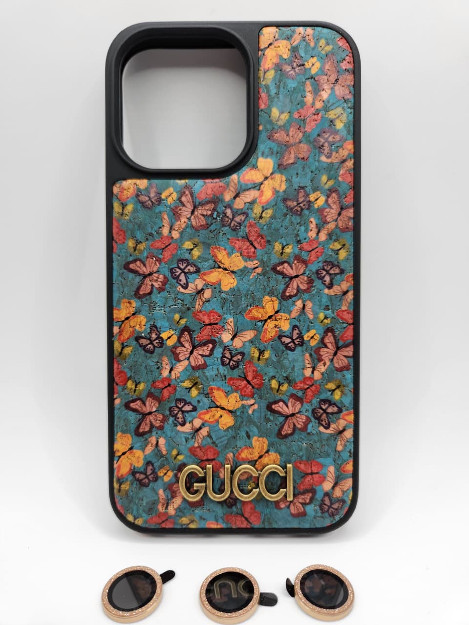 Coque Luxe Fleurie & Papillons – Compatible iPhone 14 pro max