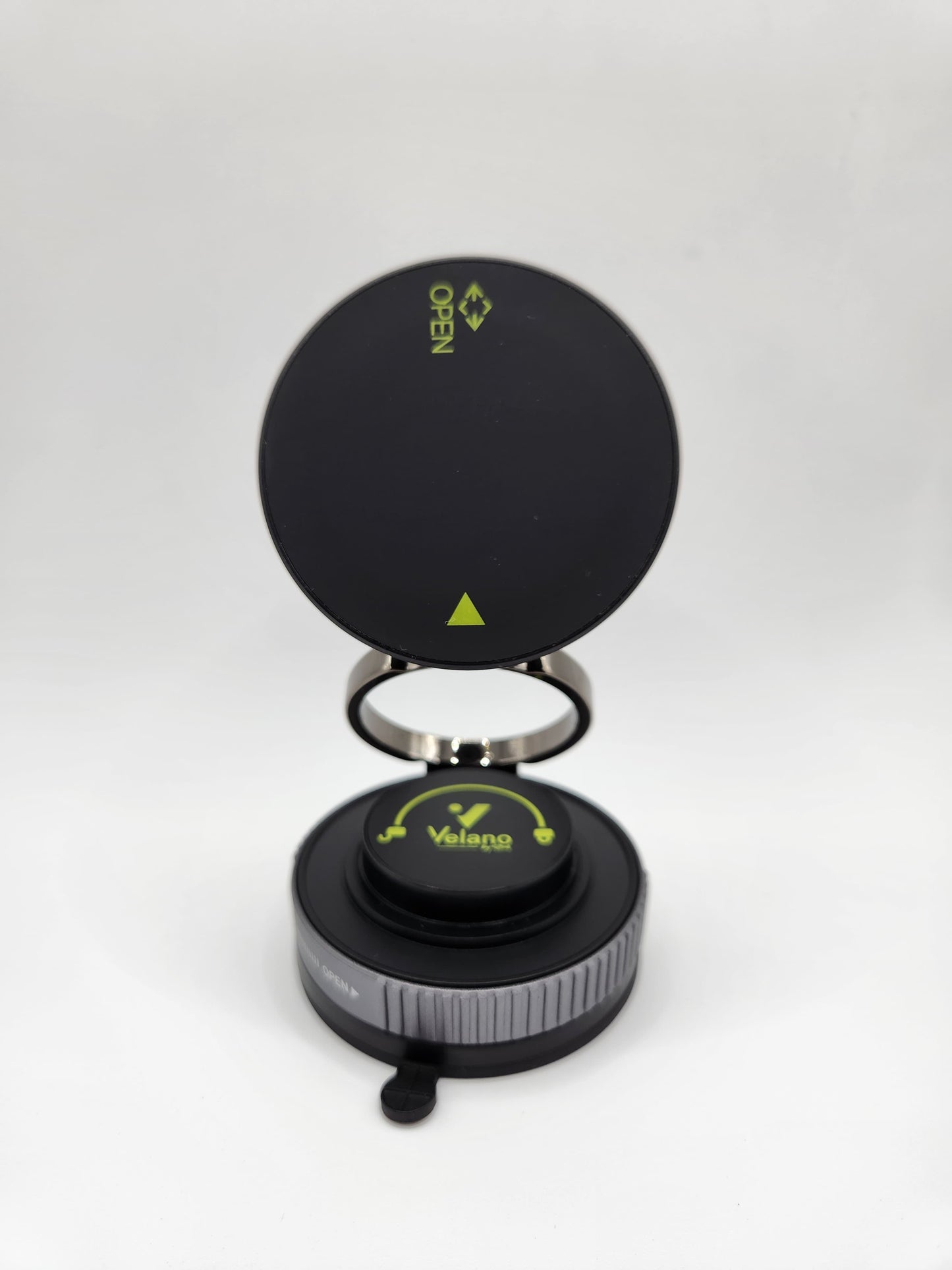 Support Voiture Magnétique Velano – Compatible MagSafe, Réutilisable sans Trace