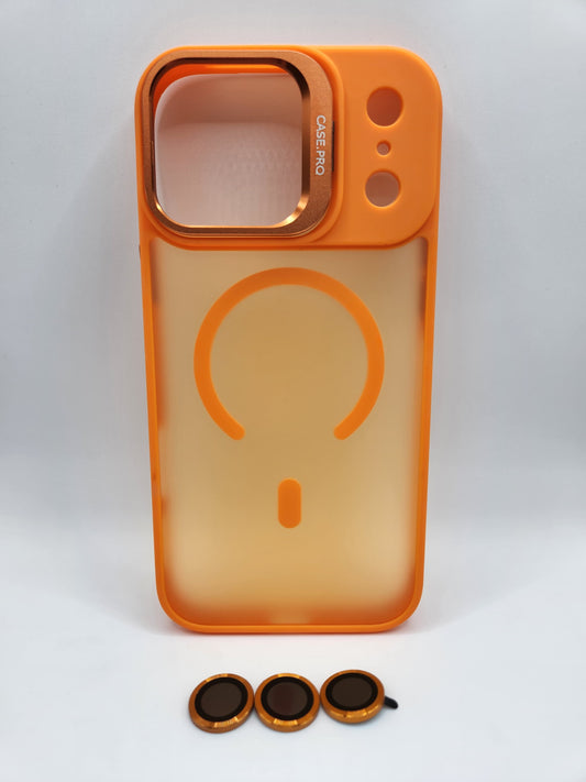 Coque Matte avec Protection Lentille et Compatibilité MagSafe Compatible iphone 17 pro max