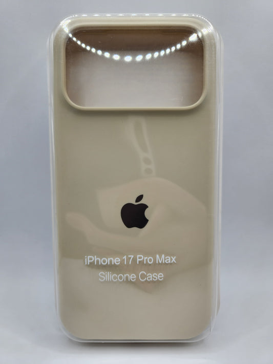 Coque Silicone Premium pour iPhone 17 Pro Max – Douce, Élégante et Antichoc