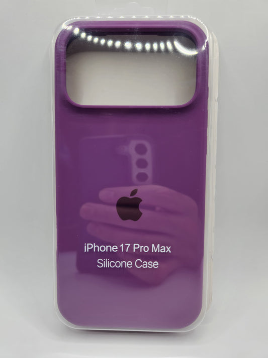 Coque Silicone Premium pour iPhone 17 Pro Max – Douce, Élégante et Antichoc