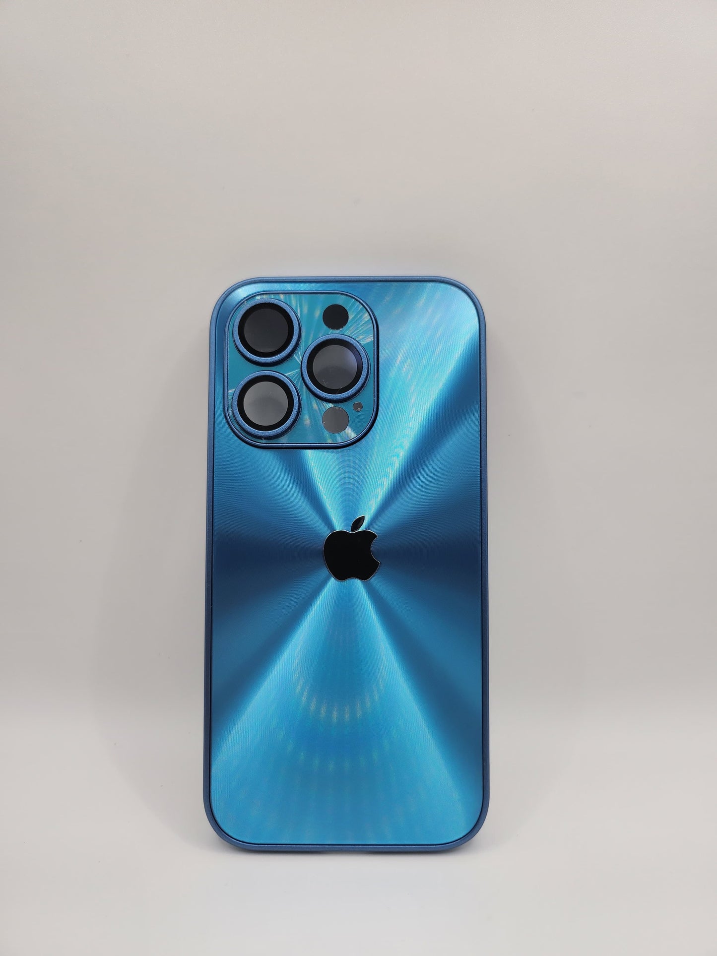 Coque Lux Bleu – Effet Miroir