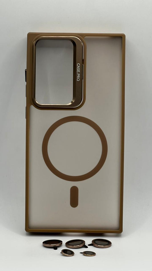 بوشيط مغناطيسي وحماية كاملة للكاميرا(SAMSUNG S23 ULTRA/SAMSUNG S22 ULTRA)