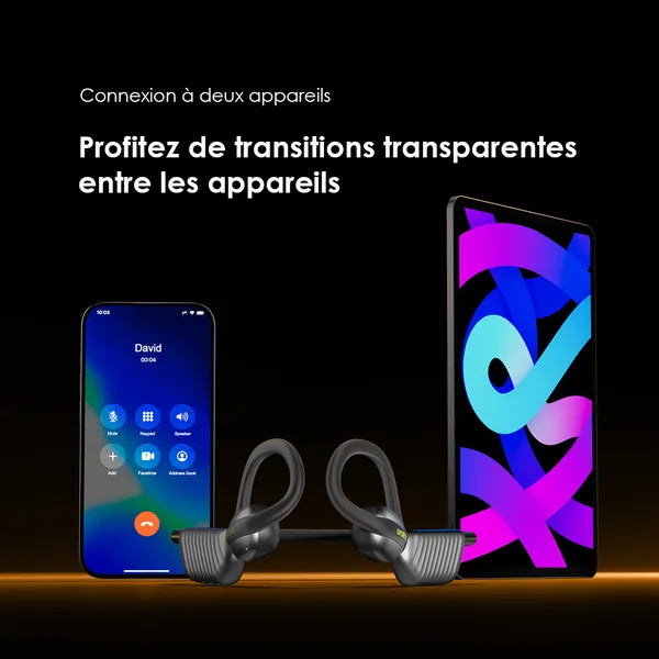 oraimo OpenCirclet 2 IPX5 Steps Tracking Open-Ear Headphones