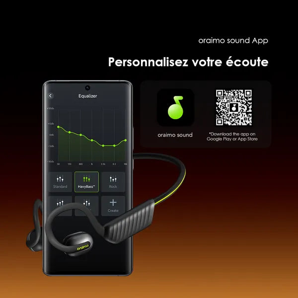 oraimo OpenCirclet 2 IPX5 Steps Tracking Open-Ear Headphones