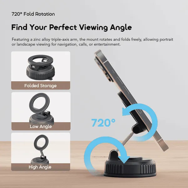 oraimo Hydra 6 Firm Flexible Car Mount